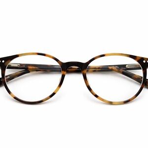 Eyebobs Case Closed Wide 51□19 Round Tortoise Eyeglasses Frames 3198 RX Readers